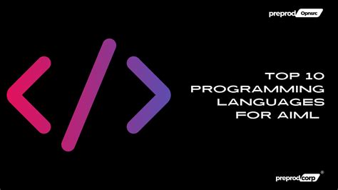 which coding language is best for aiml