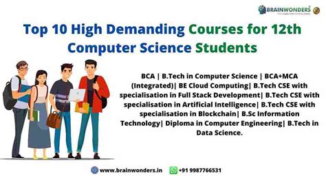 which course is best after 12th for computer science students
