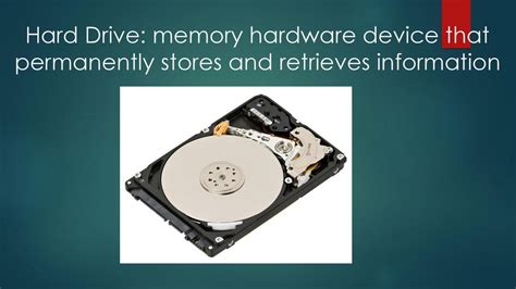 which device is used to store information permanently in a computer
