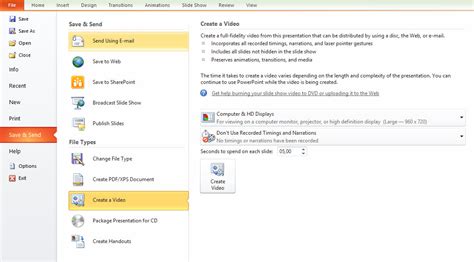 which file format can be added to a powerpoint presentation