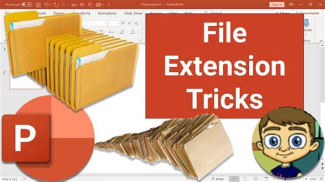 which file format cannot be added to a powerpoint show