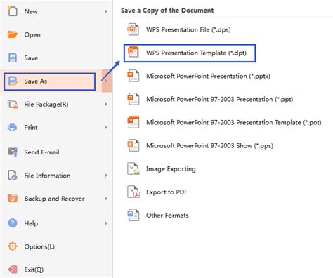 which file type is used to save a powerpoint presentation as a video