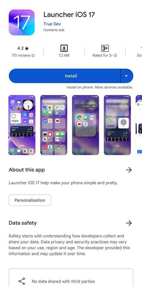 which ios launcher is best for android