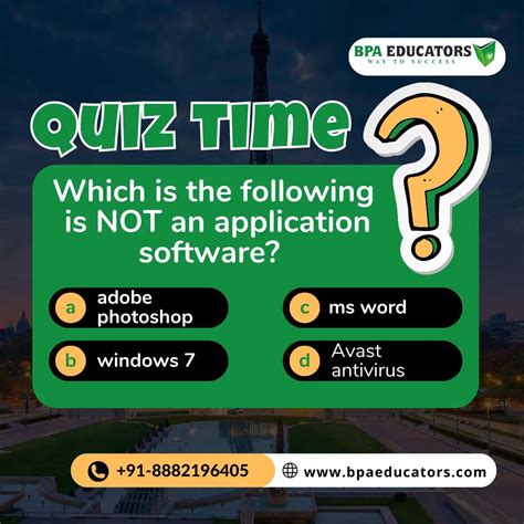 which is not application software answer