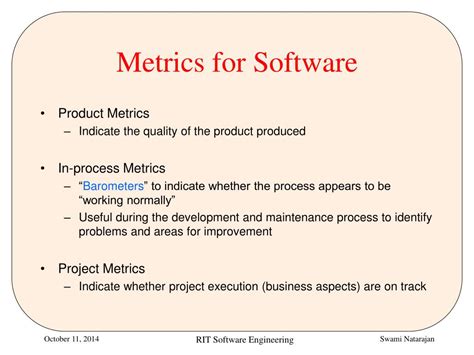 which is product metrics in software engineering explain with example