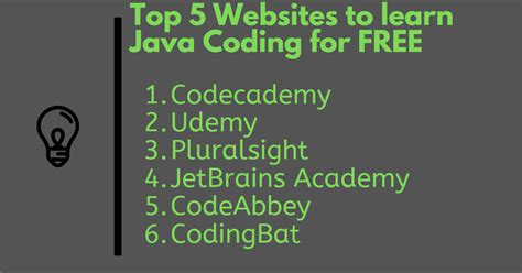 which is the best website to learn java for free