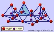 which mineral is composed entirely of silicon oxygen tetrahedron