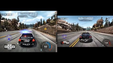 which need for speed has split screen multiplayer