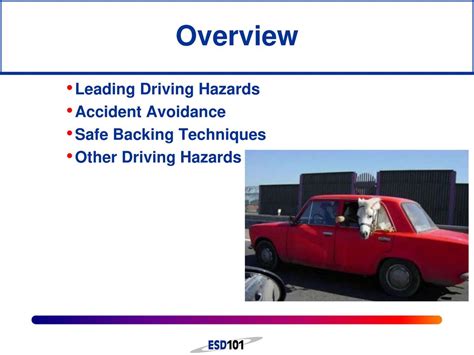 which of the following are not examples of defensive driving and crash avoidance