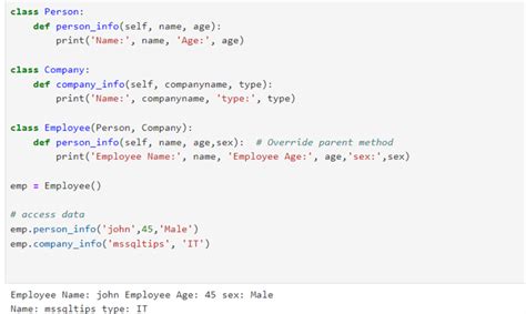 which of the following is an example of polymorphism in python