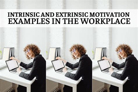 which of the following is example of intrinsic motivation in the workplace