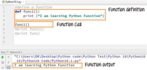 which statement is used to define a function in python