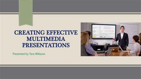 which step in making effective multimedia presentations involves listing the main points