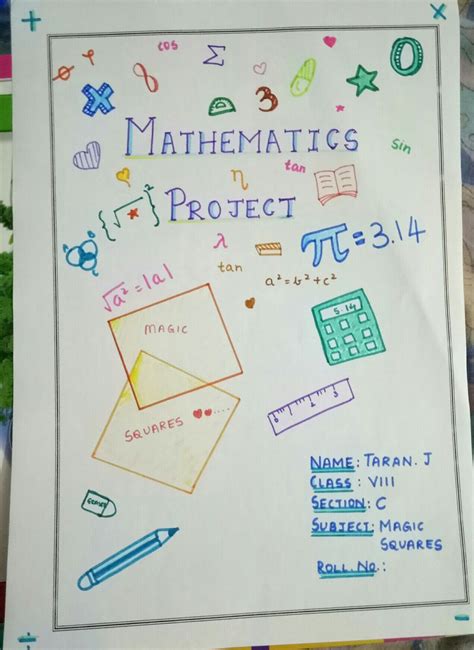 which topic is best for maths project for class 11