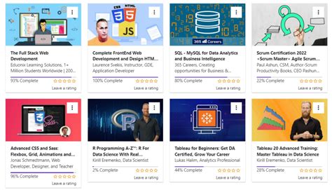 which web development course is best in udemy
