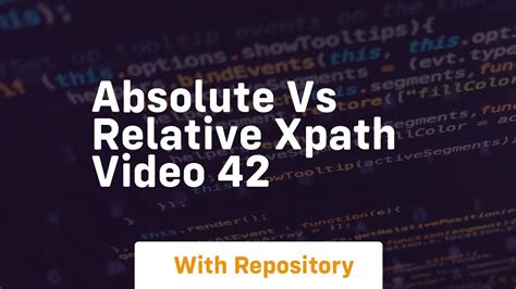 which xpath is better absolute or relative