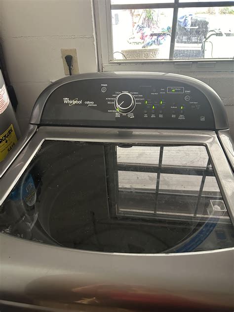 whirlpool cabrio platinum washer ld code