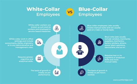 white collar vs blue collar vs no collar