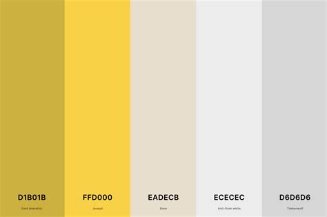 white gold color code