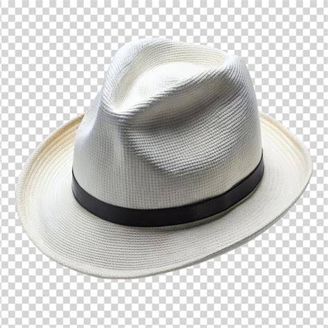 white hat isolated on white background