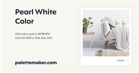 white sand pearl color code