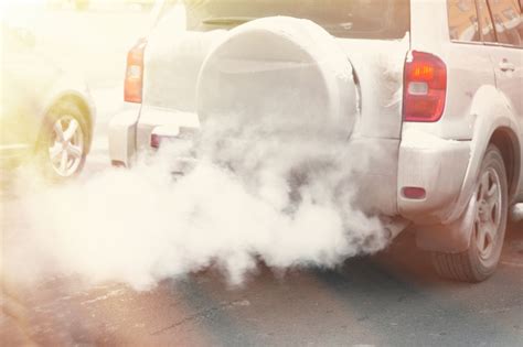 white smoke from exhaust when cold