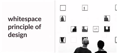 white space principle of design example