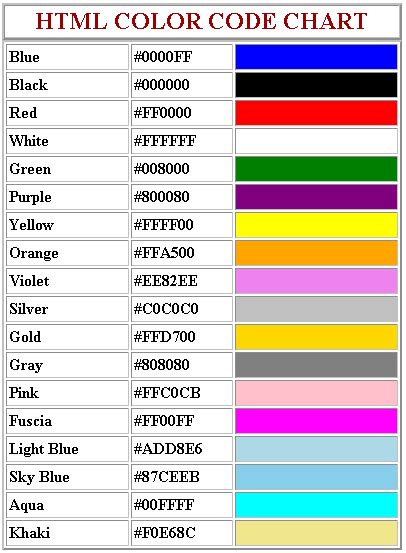 white text color code