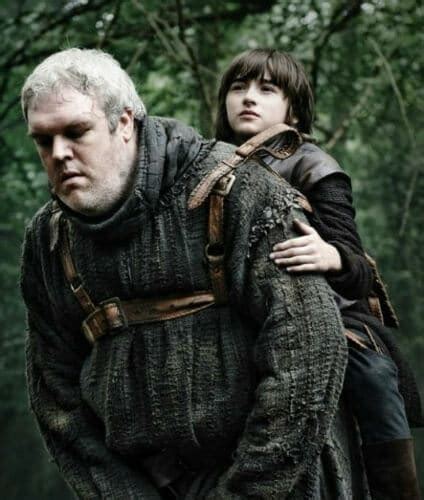 who carries bran around in game of thrones