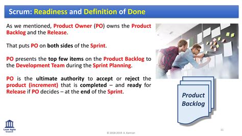 who defines definition of ready in scrum