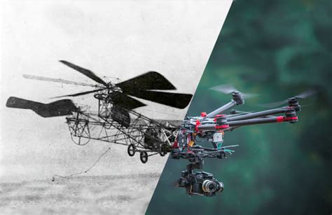who invented drone in which year