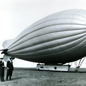 who invented the blimp