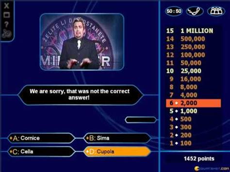 who wants to be a millionaire indonesia wrong answer