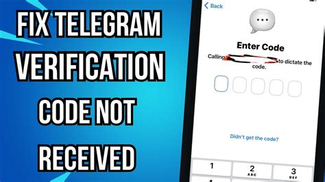 why am i not getting my telegram verification code on iphone