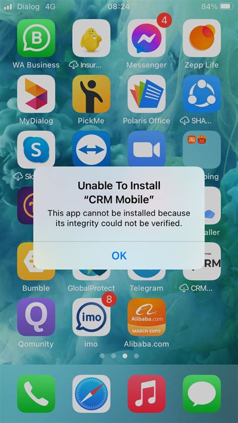 why app cannot be installed