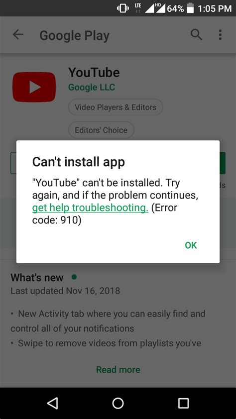 why app not installed in play store