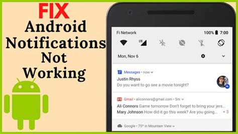 why are my message notifications not working