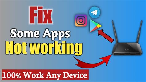 why are some apps not working on wifi but work on mobile data