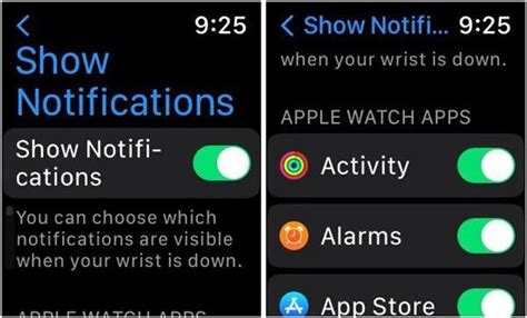why are text notifications not showing on my apple watch