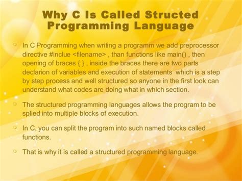 why c is called general purpose programming language