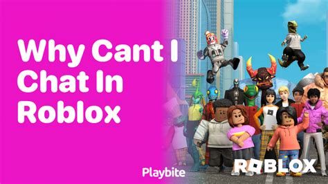 why can't i chat on roblox