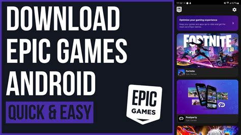 why can't i download epic games launcher on android
