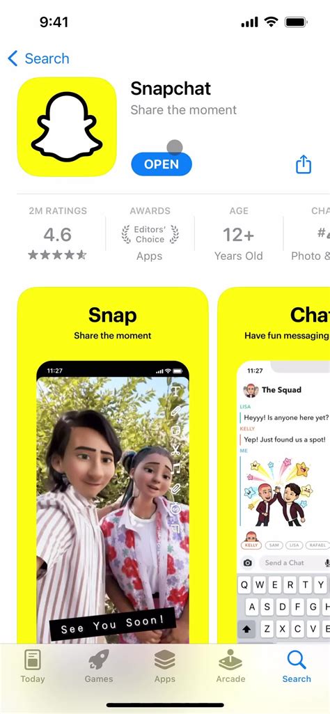 why can't i find snapchat in the app store