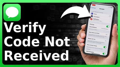 why can't i receive text verification codes on my iphone