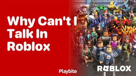 why can't i talk on roblox ps4