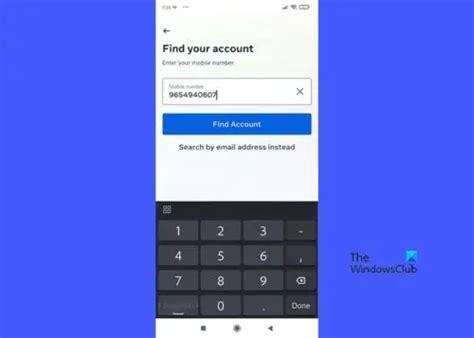 why can i get a code from facebook to change my password