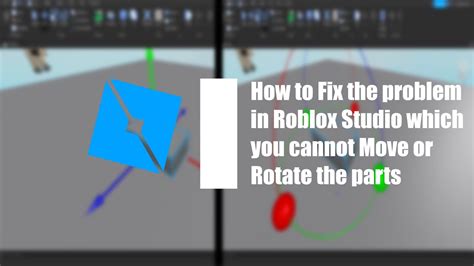 why can i not move in roblox studio