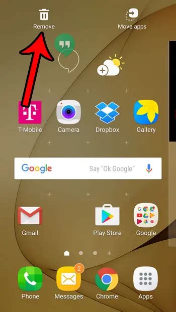 why can i only remove apps from home screen and not delete them