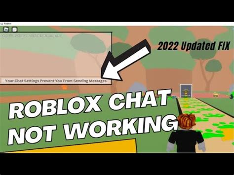 why can t i chat in roblox mobile