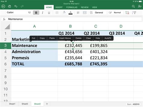 why can t i edit excel on my ipad